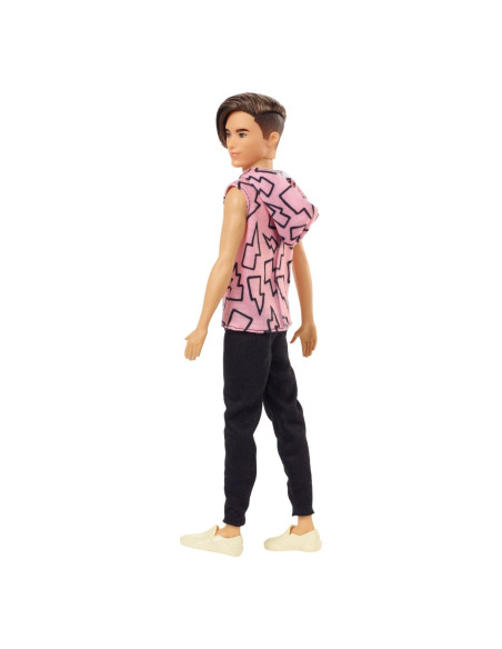 Barbie Papusa Baiat Fashionistas Cu Maiou Cu Imprimeu Cu