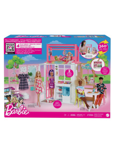 Barbie Set Casa Barbie Cu 4 Camere,MTHCD47