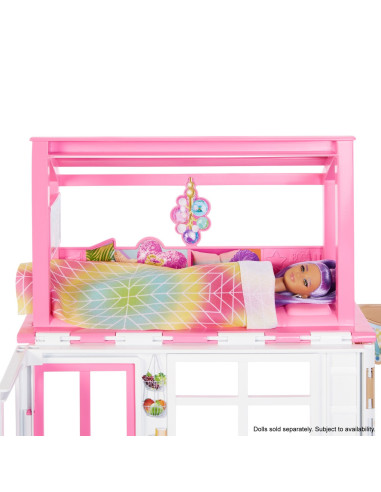 Barbie Set Casa Barbie Cu 4 Camere,MTHCD47
