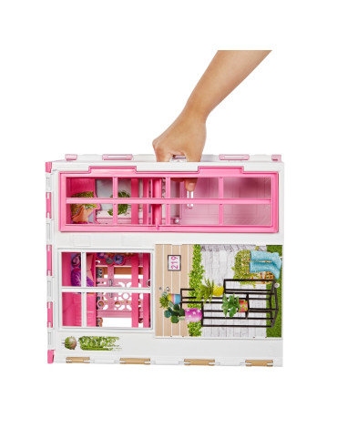 Barbie Set Casa Barbie Cu 4 Camere,MTHCD47