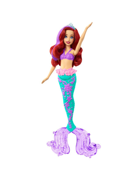 Disney Princess Papusa Ariel Cu Culori Schimbatoare,MTHLW00