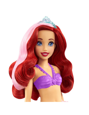 Disney Princess Papusa Ariel Cu Culori Schimbatoare,MTHLW00