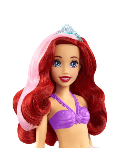 Disney Princess Papusa Ariel Cu Culori Schimbatoare,MTHLW00