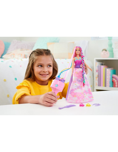 Barbie Dreamtopia Papusa Barbie Twist And Style,MTHNJ06