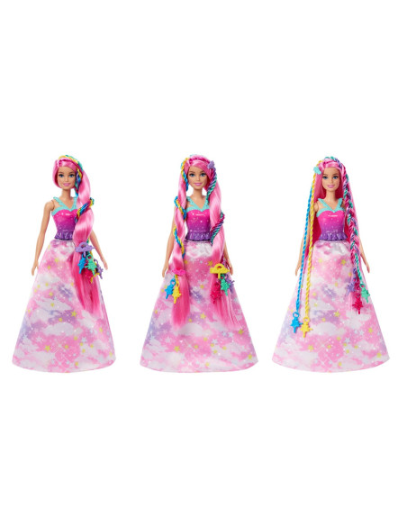 Barbie Dreamtopia Papusa Barbie Twist And Style,MTHNJ06