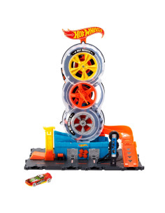Hot Wheel City Vulcanizarea Super Twist,MTHDP02 2