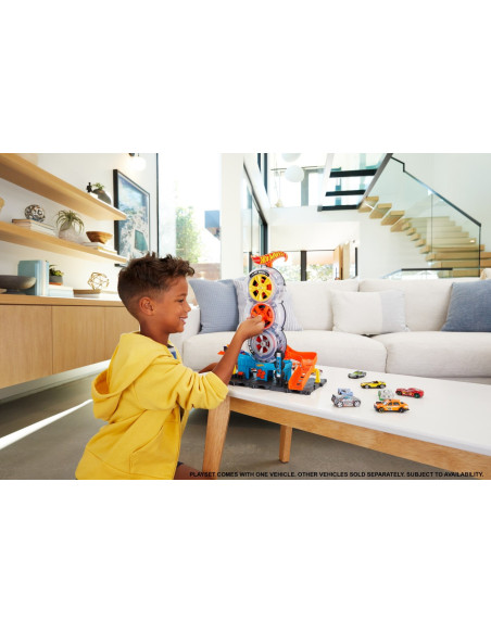 Hot Wheel City Vulcanizarea Super Twist,MTHDP02