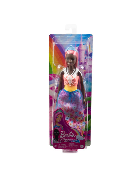 Barbie Dreamtopia Papusa Printesa Cu Par Corai,MTHGR13_HGR14
