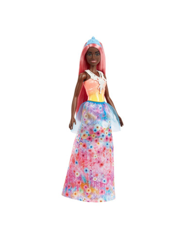 Barbie Dreamtopia Papusa Printesa Cu Par Corai,MTHGR13_HGR14