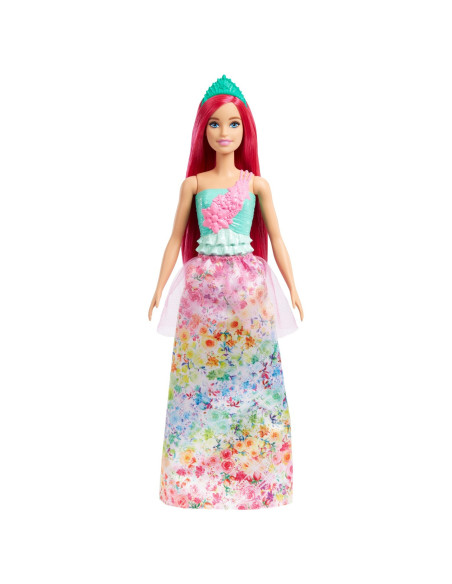 Barbie Dreamtopia Papusa Printesa Cu Par Roz,MTHGR13_HGR15
