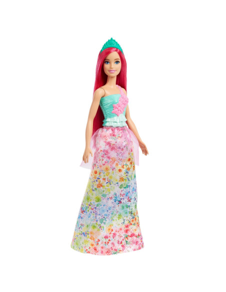 Barbie Dreamtopia Papusa Printesa Cu Par Roz,MTHGR13_HGR15