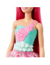 Barbie Dreamtopia Papusa Printesa Cu Par Roz,MTHGR13_HGR15
