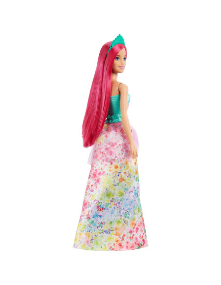 Barbie Dreamtopia Papusa Printesa Cu Par Roz,MTHGR13_HGR15