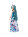 Barbie Dreamtopia Papusa Printesa Cu Par Albastru,MTHGR13_HGR16