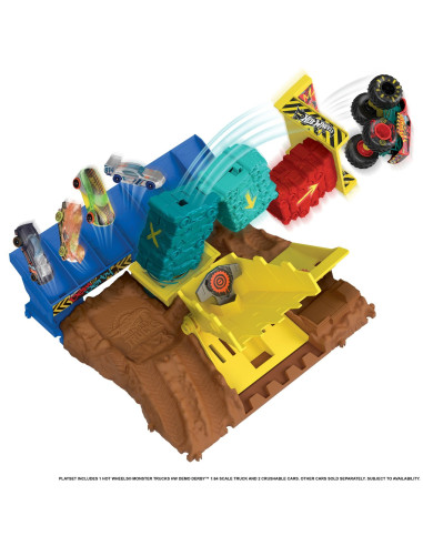 Hot Wheels Monster Truck Arena Smashers Provocarea Saritura Cu