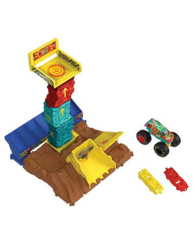 Hot Wheels Monster Truck Arena Smashers Provocarea Saritura Cu