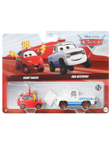 Cars3 Set 2 Masinute Metalice Maddy Mcgear Si Kris