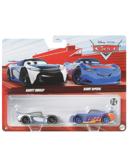 Cars3 Set 2 Masinute Metalice Harvey Rodcap Si Barry