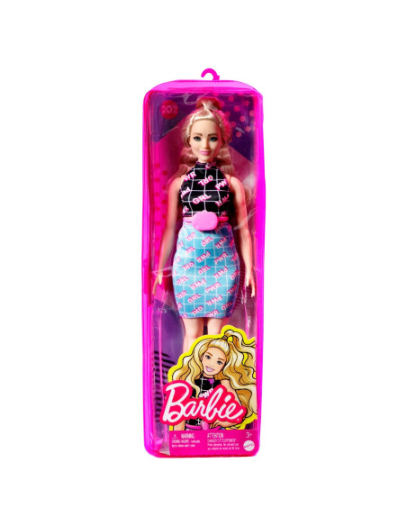 Papusa Barbie Fashionista Blonda,MTFBR37_HJT01