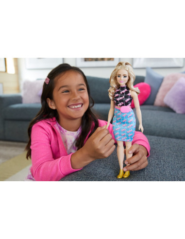 Papusa Barbie Fashionista Blonda,MTFBR37_HJT01