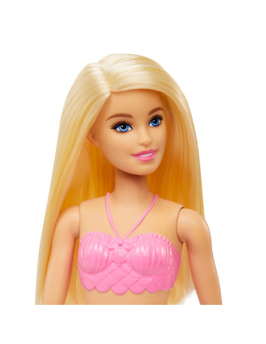 Barbie Papusa Sirena Blonda,MTHGR04_HGR05