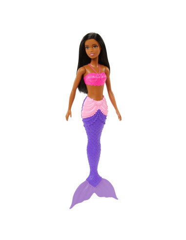 Barbie Papusa Sirena Bruneta,MTHGR04_HGR06