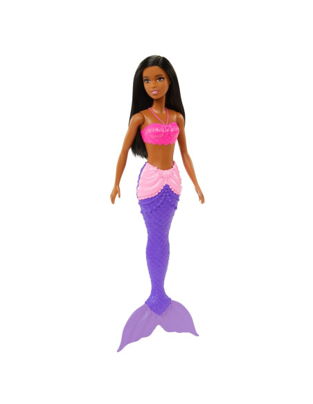 Barbie Papusa Sirena Bruneta,MTHGR04_HGR06