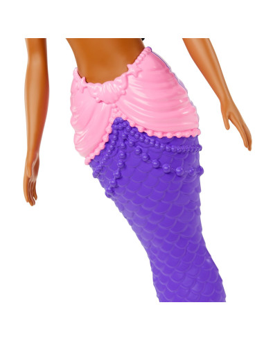 Barbie Papusa Sirena Bruneta,MTHGR04_HGR06