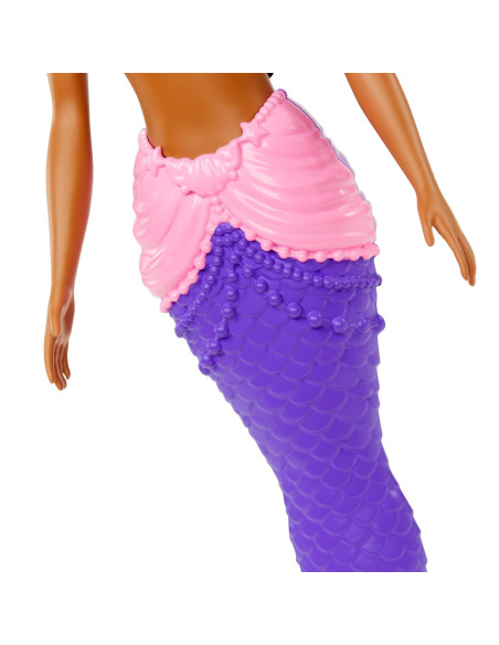 Barbie Papusa Sirena Bruneta,MTHGR04_HGR06