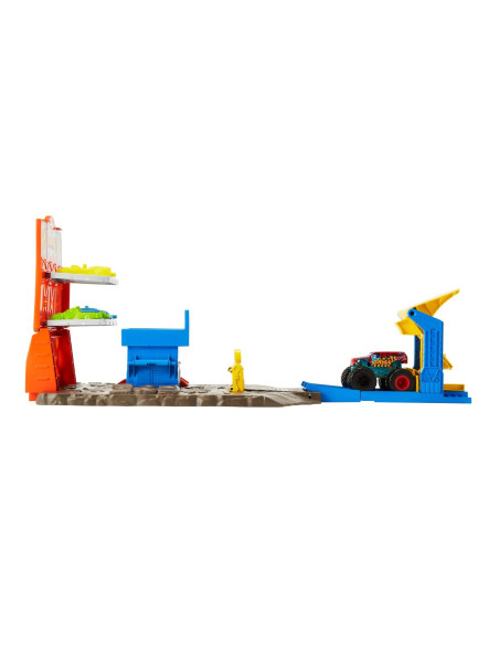 Hot Wheels Monster Trucks Set Blast Station,MTHFB12