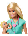 Barbie You Can Be Anything Papusa Doctor Pediatru,MTGKH23