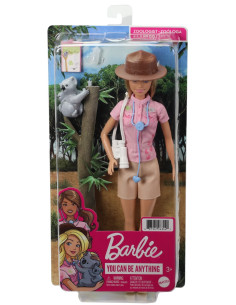Barbie You Can Be Anything Papusa Zoologist,MTGXV86