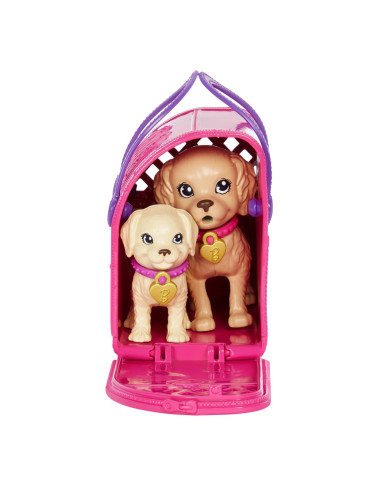 Barbie Set Papusa Barbie Pup Adoption,MTHKD86