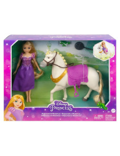 Disney Princess Set Papusa Rapunzel Si Calul Maximus,MTHLW23