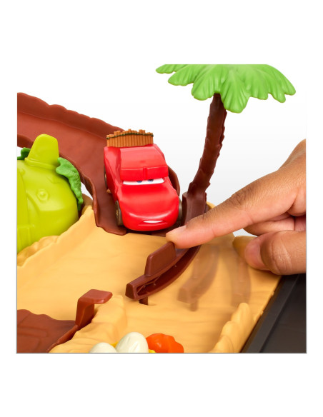 Cars Set De Joaca Dino Si Masinuta Cave Fulger Mcqueen,MTHMD74