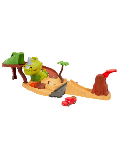 Cars Set De Joaca Dino Si Masinuta Cave Fulger Mcqueen,MTHMD74