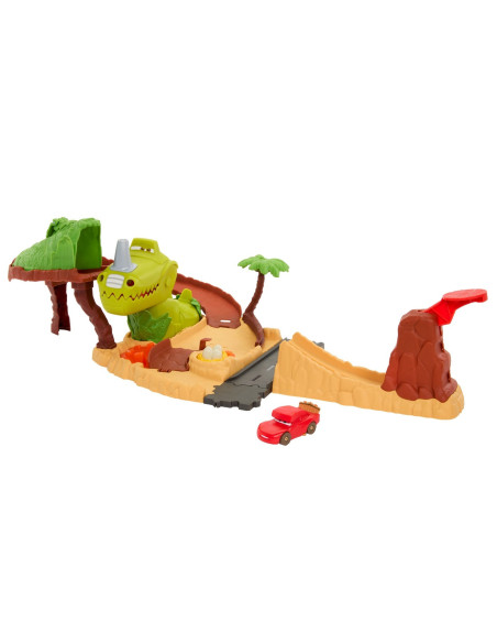 Cars Set De Joaca Dino Si Masinuta Cave Fulger Mcqueen,MTHMD74