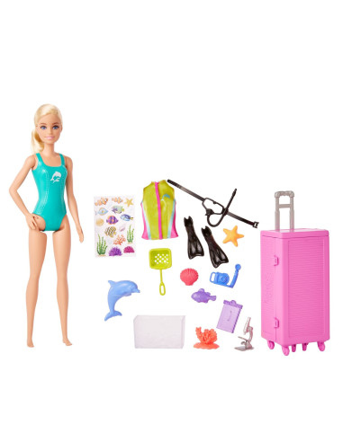 Barbie You Can Be Anything Papusa Biologist Marin,MTHMH26