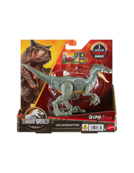 Jurassic World Epic Attack Dinozaur Velociraptor,MTHNC11
