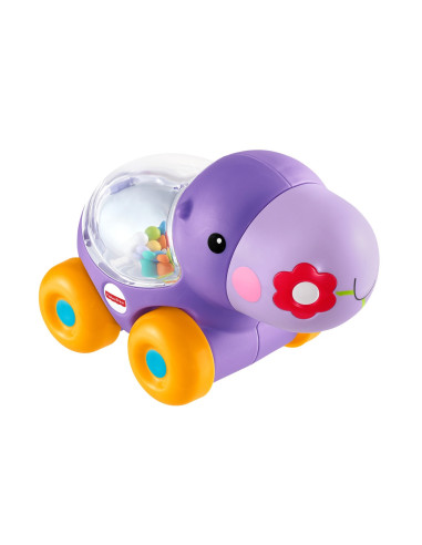 Fisher Price Jucarie Apasa Si Mergi Hipopotam,MTBGX29_BGX30