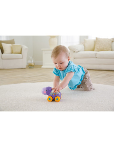 Fisher Price Jucarie Apasa Si Mergi Hipopotam,MTBGX29_BGX30