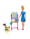 Barbie Cariere Set Mobilier Cu Papusa Blonda