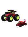 Hot Wheels Monster Truck Si Masinuta Metalica