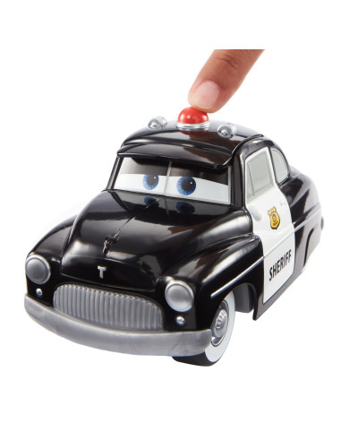 Cars Track Talkers Masina Cu Efecte Sonore Sheriff,MTGXT28_HFC52