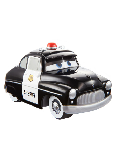 Cars Track Talkers Masina Cu Efecte Sonore Sheriff,MTGXT28_HFC52