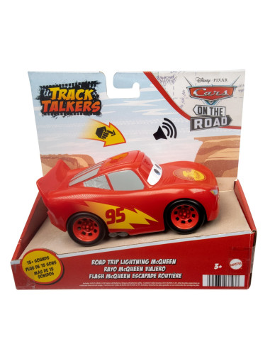 Cars Track Talkers Masina Cu Efecte Sonore Road Trip Fulger