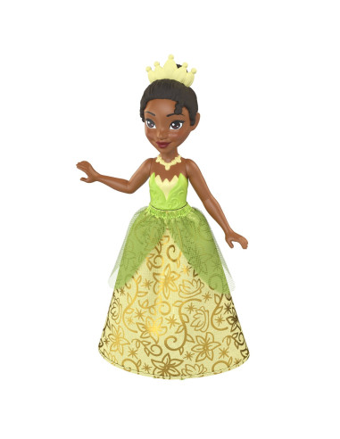 Disney Princess Mini Papusa Tiana 9cm,MTHLW69_HLW71