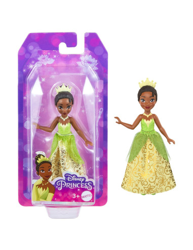 Disney Princess Mini Papusa Tiana 9cm,MTHLW69_HLW71