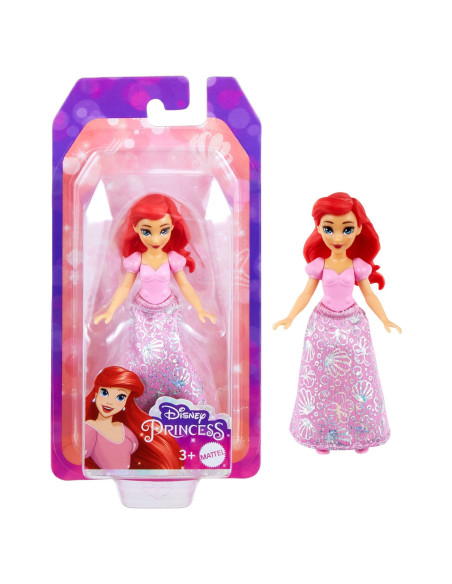 Disney Princess Mini Papusa Ariel 9cm,MTHLW69_HLW77