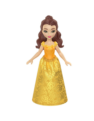 Disney Princess Mini Papusa Belle 9cm,MTHLW69_HLW78